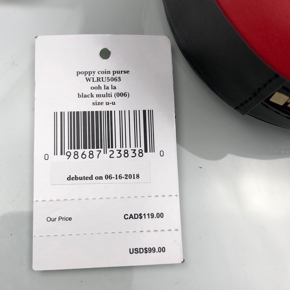 Kate Spade Poppy Coin Purse - Picture 2 of 5